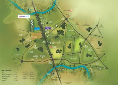 Project Image of 499.0 - 544.0 Sq.ft 2 BHK Apartment for buy in Jhamtani Vision Ace Phase 1
