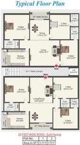 Project Image of 0.0 - 1338.0 Sq.ft 3 BHK Apartment for buy in Silversand Cyberdyne 3