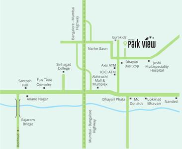 Project Image of 608.0 - 831.0 Sq.ft 2 BHK Apartment for buy in Mantra Park View Phase 2