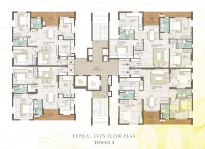 Project Image of 1485.0 - 2433.0 Sq.ft 3 BHK Apartment for buy in Kochar Jewel