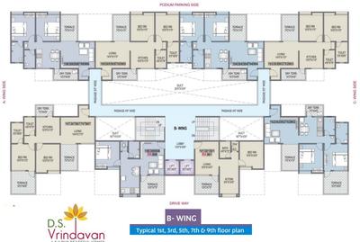 Project Image of 514.0 - 851.0 Sq.ft 1 BHK Apartment for buy in DSP DS Vrindavan AB