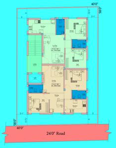 Project Image of 795.0 - 840.0 Sq.ft 2 BHK Apartment for buy in Sheltorsix MS Swastika