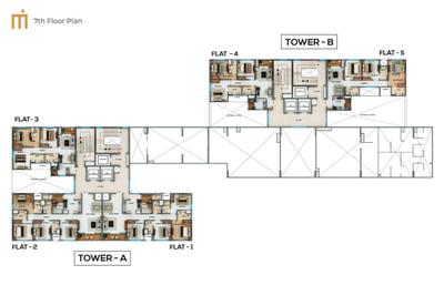 Project Image of 846.0 - 1263.0 Sq.ft 3 BHK Apartment for buy in Peerless Trayam