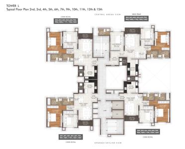Project Image of 2000 Sq.ft 3 BHK Duplex for sale in Kharadi for Rs. 26900000