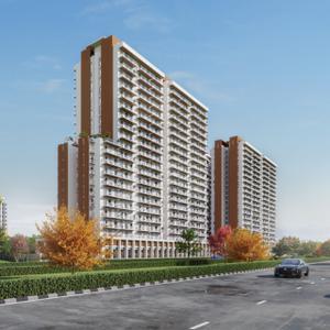 Project Image of 535.83 - 645.0 Sq.ft 2 BHK Apartment for buy in Rajgriham The Ridge Residency