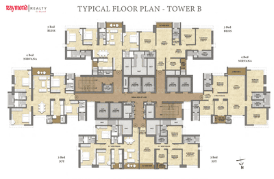 Project Image of 696.0 - 1316.0 Sq.ft 2 BHK Apartment for buy in The Address By GS Wadala