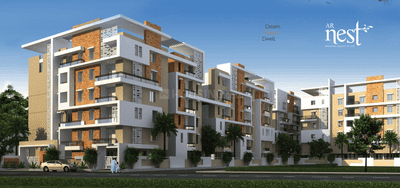 Project Image of 1160.0 - 2175.0 Sq.ft 2 BHK Apartment for buy in AR The Nest