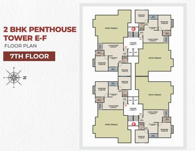 Project Image of 619.46 - 831.62 Sq.ft 2 BHK Apartment for buy in Unity Malbar Gold