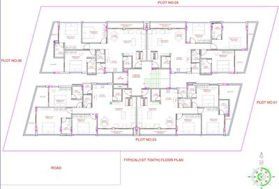 Project Image of 823.33 - 910.2 Sq.ft 3 BHK Apartment for buy in H Green Avenue Apartment