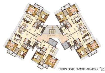 Project Image of 1110.0 - 1552.0 Sq.ft 2 BHK Apartment for buy in Bajaj Emerald