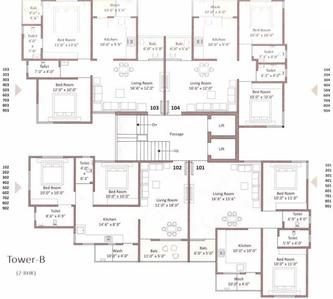 Project Image of 1100.0 - 1500.0 Sq.ft 2 BHK Apartment for buy in Shree Muniji Anand Garden