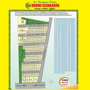 Sri Bhumi EEshaanya Independent Houses Layout Plan 1