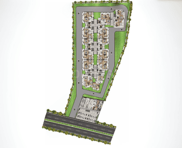Project Image of 1850 Sq.ft 3 BHK Apartment / Flat for sale in Dhakoli for Rs. 11500000