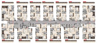 Project Image of 1390.0 - 2090.0 Sq.ft 2 BHK Apartment for buy in MVV The Grand