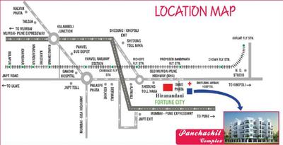 Honesty Panchashil Complex Location Plan 1