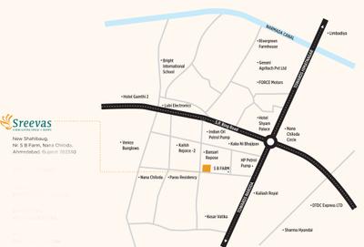 Project Image of 2070 Sq.ft 3 BHK Apartment / Flat for sale in Nana Chiloda for Rs. 6500000