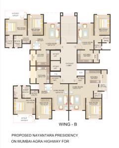 Project Image of 814.0 - 1876.0 Sq.ft 1 BHK Apartment for buy in Nayantara Presidency