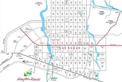 Project Image of 950.0 - 1300.0 Sq.ft 2 BHK Apartment for buy in Hampton Homes
