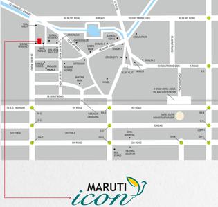 Bhoomi Maruti Icon Location Plan 1