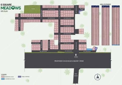 Project Image of 900.0 - 1358.0 Sq.ft Residential Plot Plot for buy in G Square Meadows
