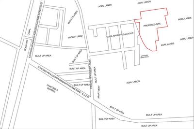 Vijaya Sri Ventures Sri Lakshmi Ganesh Nagar Location Plan 1