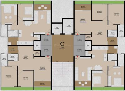 Project Image of 660.47 - 966.38 Sq.ft 2 BHK Apartment for buy in Aditya Meridian Skyiew