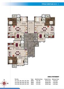 Project Image of 1136.0 - 1572.0 Sq.ft 2 BHK Apartment for buy in Vaishno Greens