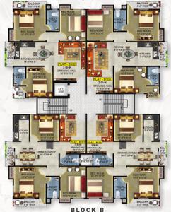 Project Image of 1195.0 - 2050.0 Sq.ft 2 BHK Apartment for buy in Vijay Shree City
