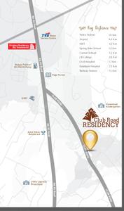 Project Image of 760.54 - 1123.0 Sq.ft 2 BHK Apartment for buy in Tenements Club Road Residency