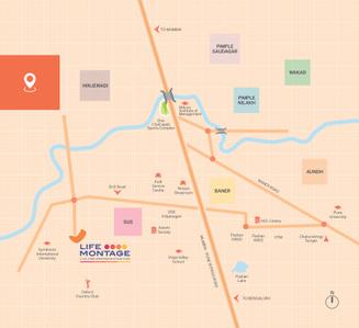 Project Image of 632 Sq.ft 2 BHK Apartment / Flat for sale in Sus for Rs. 8000000