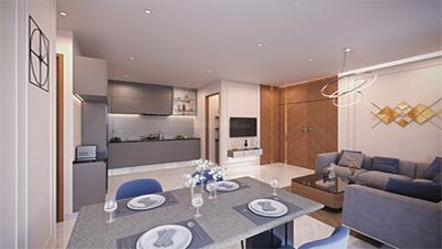 Project Image of 849.71 - 857.78 Sq.ft 3 BHK Apartment for buy in Serenity Shivam