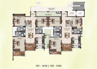 Project Image of 1499 Sq.ft 3 BHK Apartment / Flat for sale in Abiramapuram for Rs. 31800000