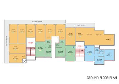 Project Image of 410.0 - 595.0 Sq.ft 1 RK Apartment for buy in Sai Jivdani Shilp