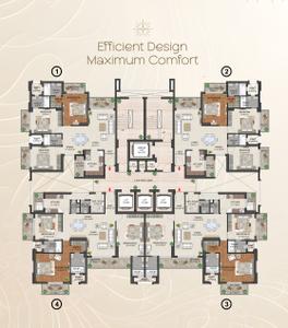 Project Image of 1107.49 - 1428.47 Sq.ft 3 BHK Apartment for buy in Abhyudaya Celestial
