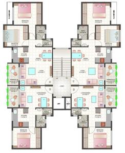 Project Image of 209.0 - 471.0 Sq.ft 1 BHK Apartment for buy in Rajnir Sunrise Residency A To M