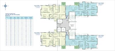 Project Image of 1036.0 - 2019.0 Sq.ft 3 BHK Apartment for buy in Morya Phase I