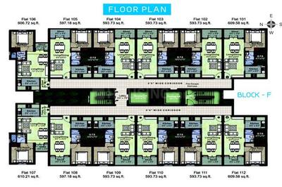 Project Image of 0.0 - 1372.0 Sq.ft 3 BHK Apartment for buy in OM Shakthy Santha Towers Phase II