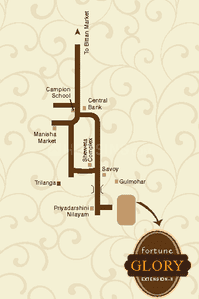 Project Image of 2037 Sq.ft 3 BHK Duplex for sale in Gulmohar Colony for Rs. 14000000