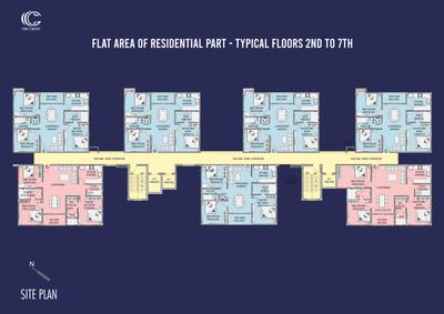 Project Image of 1457 Sq.ft 3 BHK Apartment / Flat for sale in Matigara for Rs. 7867800