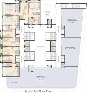 Project Image of 650 Sq.ft 1 BHK Apartment / Flat for sale in Nalasopara West for Rs. 3400000