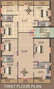 Project Image of 592.0 - 1275.0 Sq.ft 1 BHK Apartment for buy in Sri Perumal