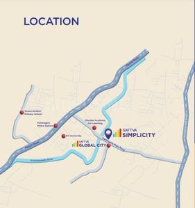 Project Image of 253.0 - 486.85 Sq.ft Studio Studio Apartment for buy in Sattva Simplicity