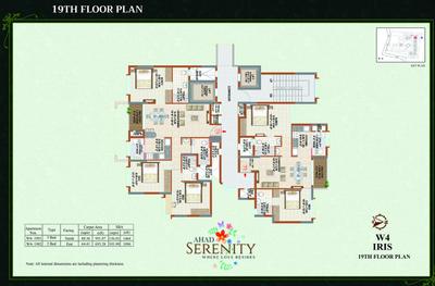 Project Image of 938.0 - 1453.0 Sq.ft 2 BHK Apartment for buy in Ahad Serenity
