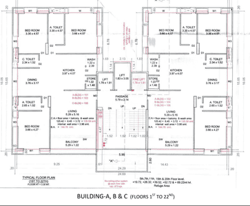 Project Image of 1474.66 - 2186.8 Sq.ft 3 BHK Apartment for buy in Avantis Ofira Peak