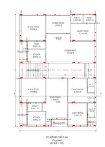 Project Image of 984.25 - 1041.84 Sq.ft 3 BHK Apartment for buy in Prudhvi Y N R Arcade