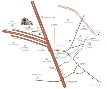 Project Image of 742.39 - 1064.98 Sq.ft 2 BHK Apartment for buy in Rose Gardenia Phase II