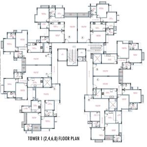 Project Image of 990.0 - 1190.0 Sq.ft 2 BHK Apartment for buy in Asten Viveria