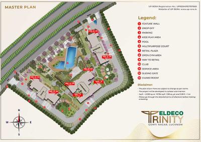 Project Image of 1344.0 - 3372.0 Sq.ft 2 BHK Apartment for buy in Eldeco Trinity
