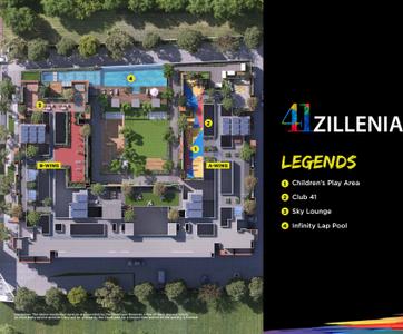 Project Image of 708.0 - 918.0 Sq.ft 2 BHK Apartment for buy in Krisala 41 Zillenia