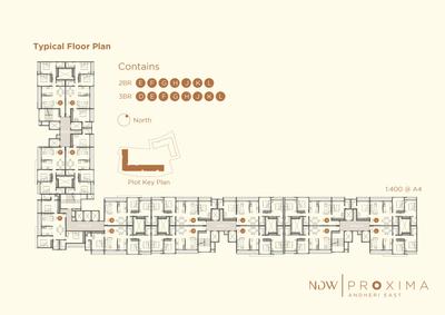 Project Image of 895.0 - 1749.0 Sq.ft 2 BHK Apartment for buy in NDW Proxima Residences
